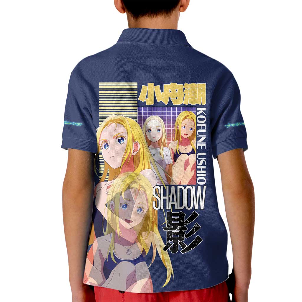 Kofune Ushio Summer Time Rendering Kid Polo Shirt Japan Anime Style - The Mazicc