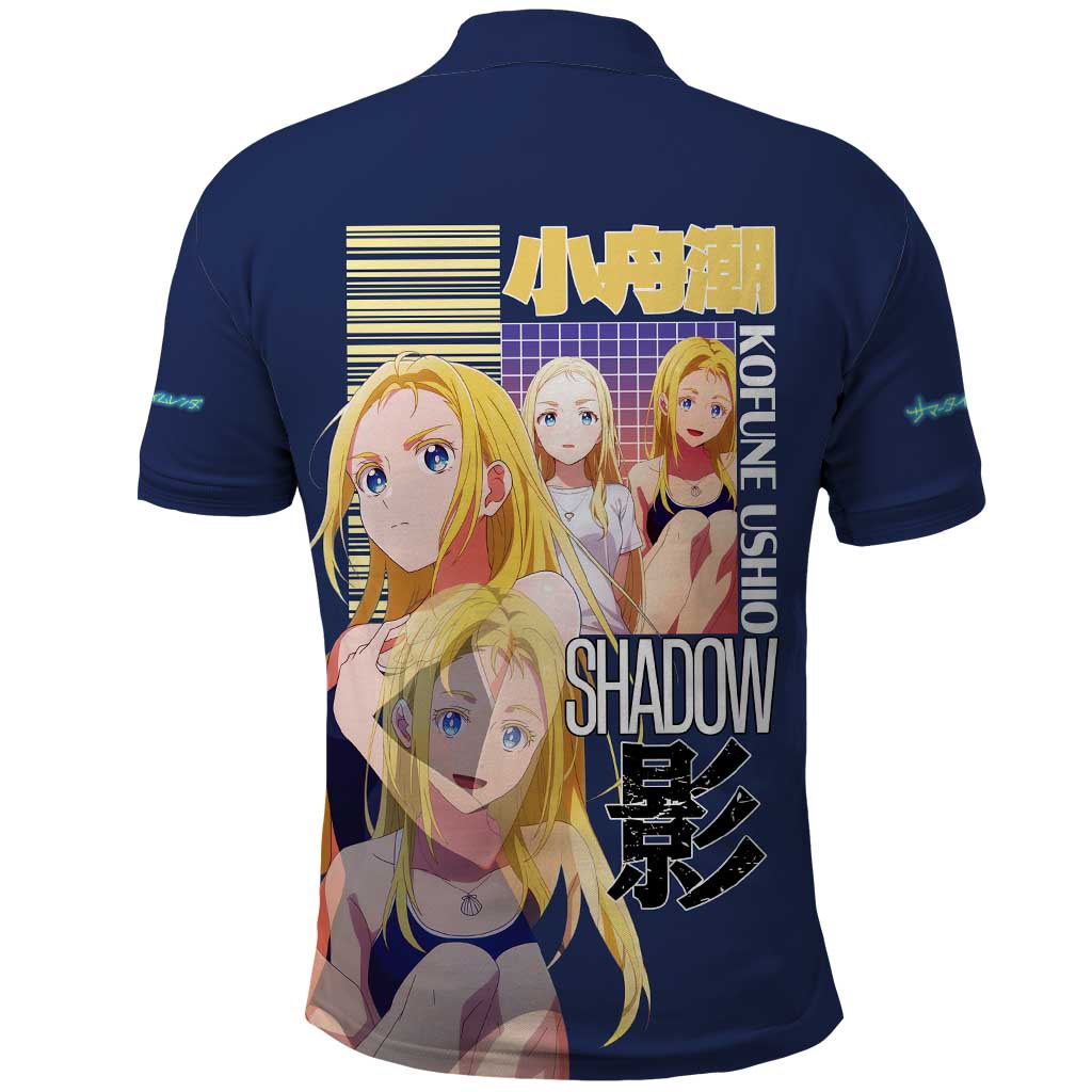 Kofune Ushio Summer Time Rendering Polo Shirt Japan Anime Style - The Mazicc