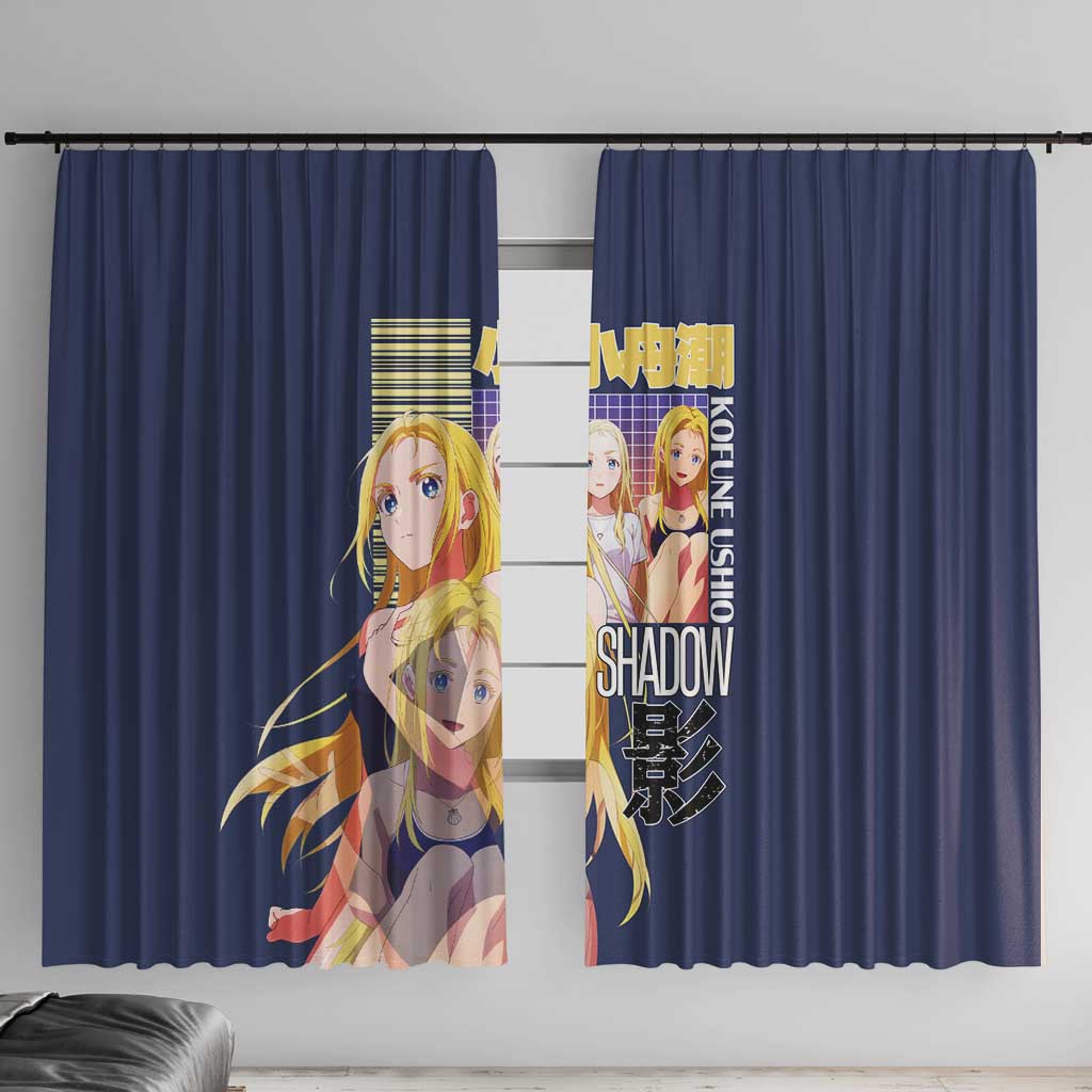 Kofune Ushio Summer Time Rendering Window Curtain Japan Anime Style - The Mazicc