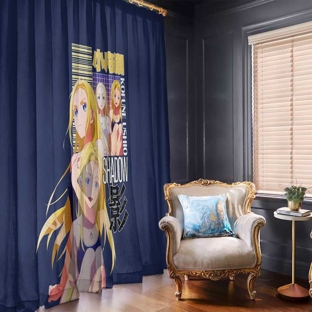 Kofune Ushio Summer Time Rendering Window Curtain Japan Anime Style - The Mazicc