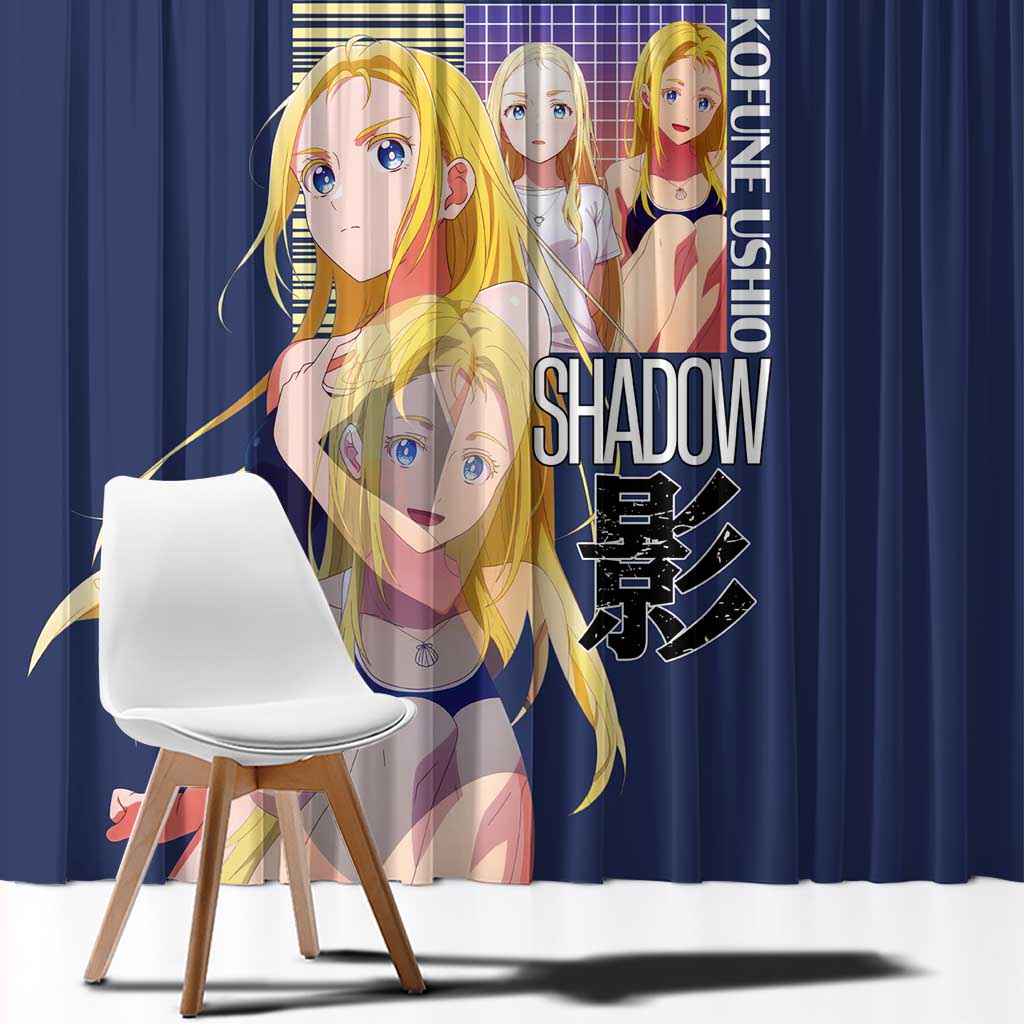 Kofune Ushio Summer Time Rendering Window Curtain Japan Anime Style - The Mazicc