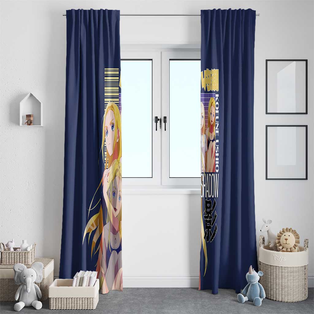 Kofune Ushio Summer Time Rendering Window Curtain Japan Anime Style - The Mazicc