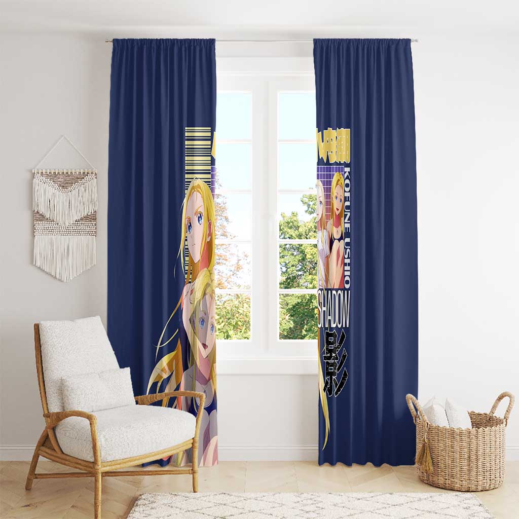 Kofune Ushio Summer Time Rendering Window Curtain Japan Anime Style - The Mazicc