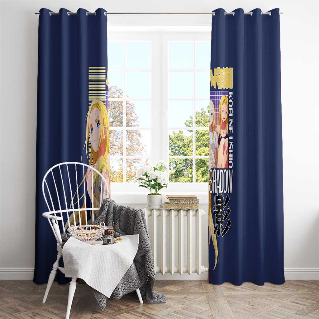 Kofune Ushio Summer Time Rendering Window Curtain Japan Anime Style - The Mazicc