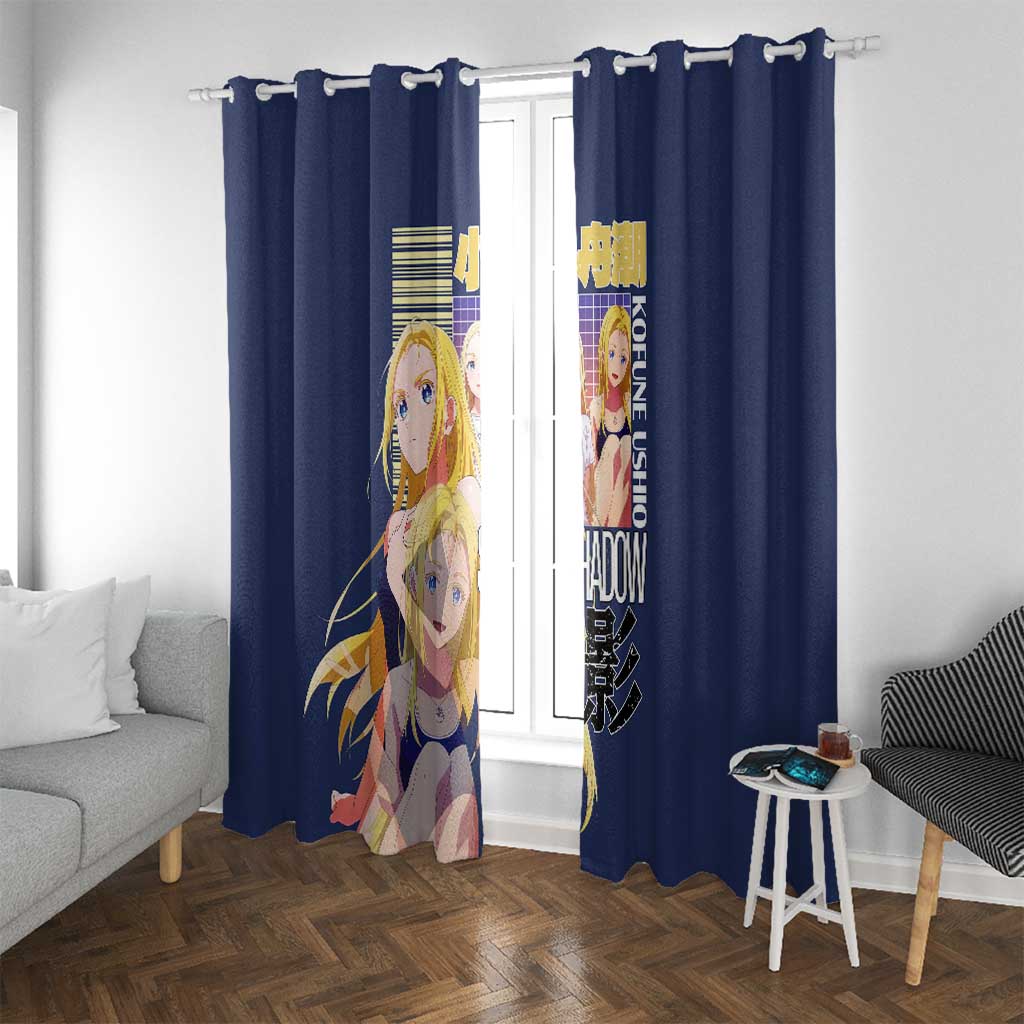 Kofune Ushio Summer Time Rendering Window Curtain Japan Anime Style - The Mazicc