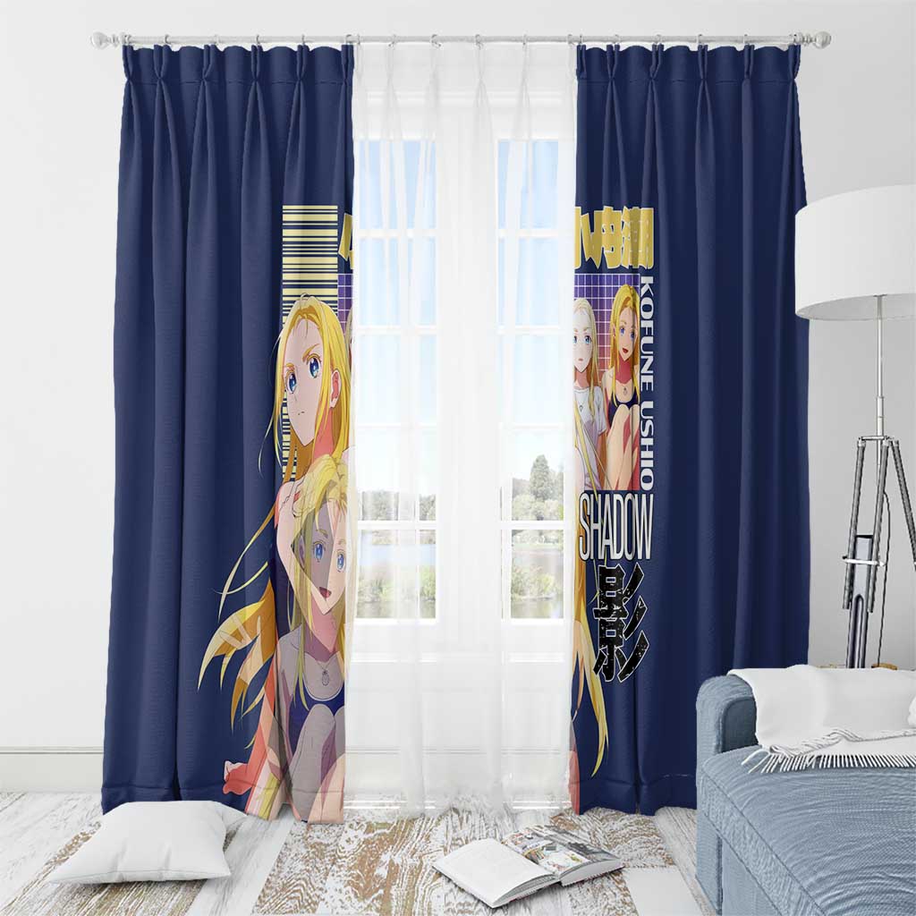 Kofune Ushio Summer Time Rendering Window Curtain Japan Anime Style - The Mazicc