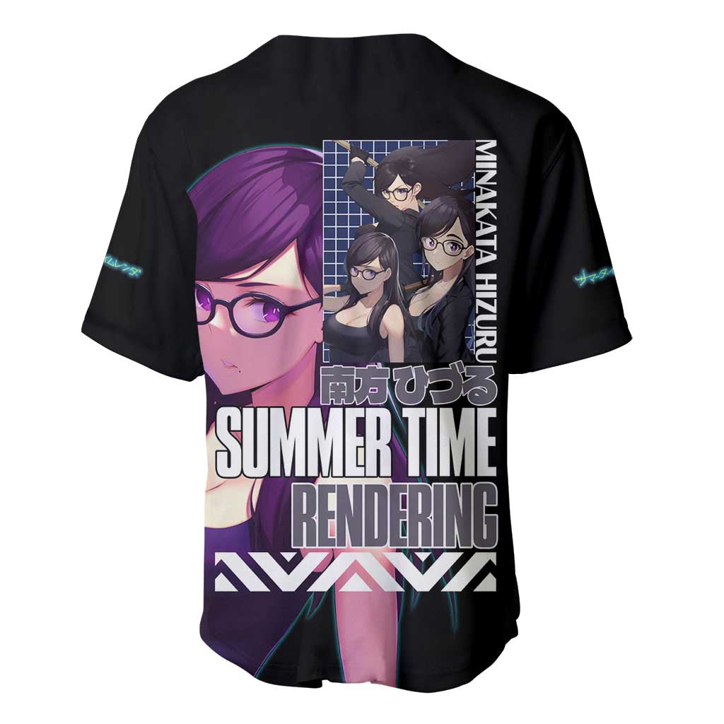 Minakata Hizuru Summer Time Rendering Baseball Jersey Japan Anime Style - The Mazicc