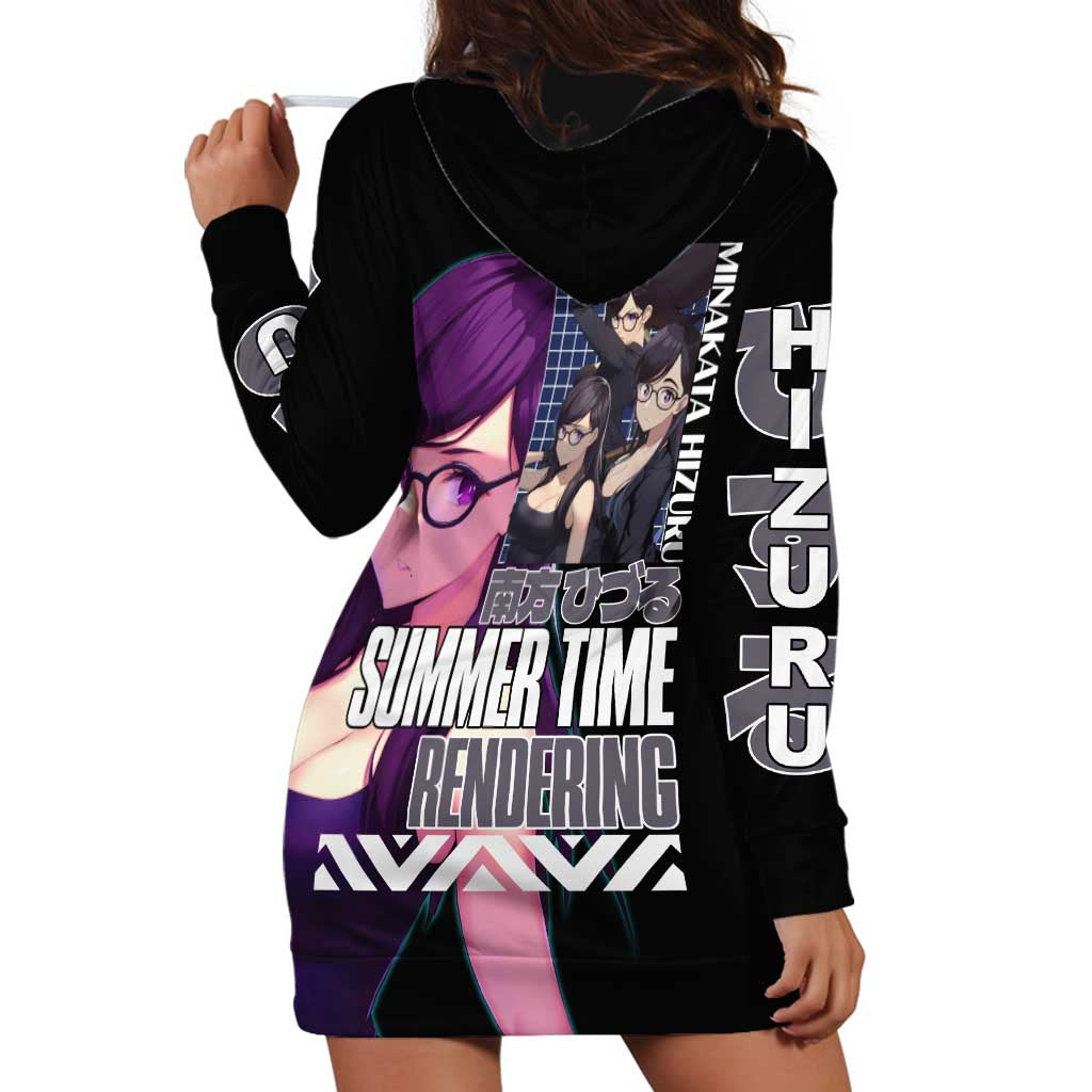 Minakata Hizuru Summer Time Rendering Hoodie Dress Japan Anime Style - The Mazicc