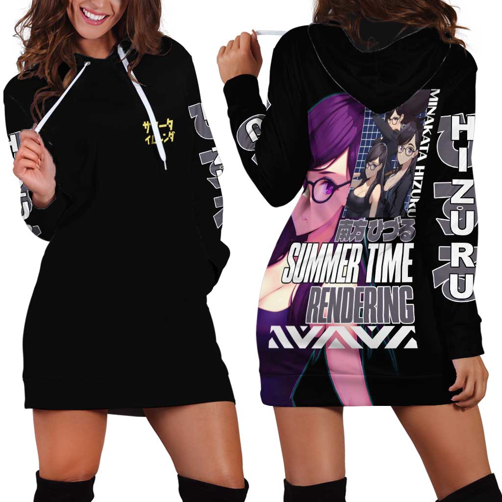 Minakata Hizuru Summer Time Rendering Hoodie Dress Japan Anime Style - The Mazicc