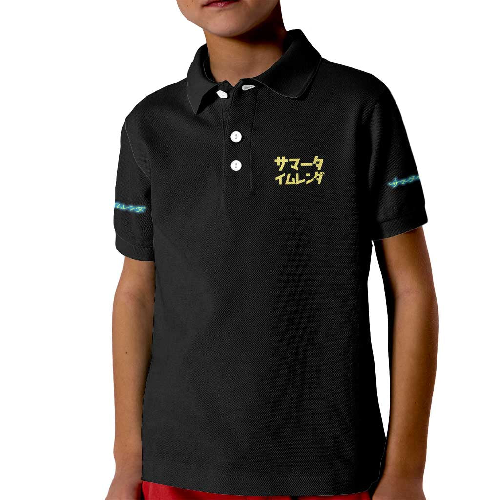 Minakata Hizuru Summer Time Rendering Kid Polo Shirt Japan Anime Style - The Mazicc