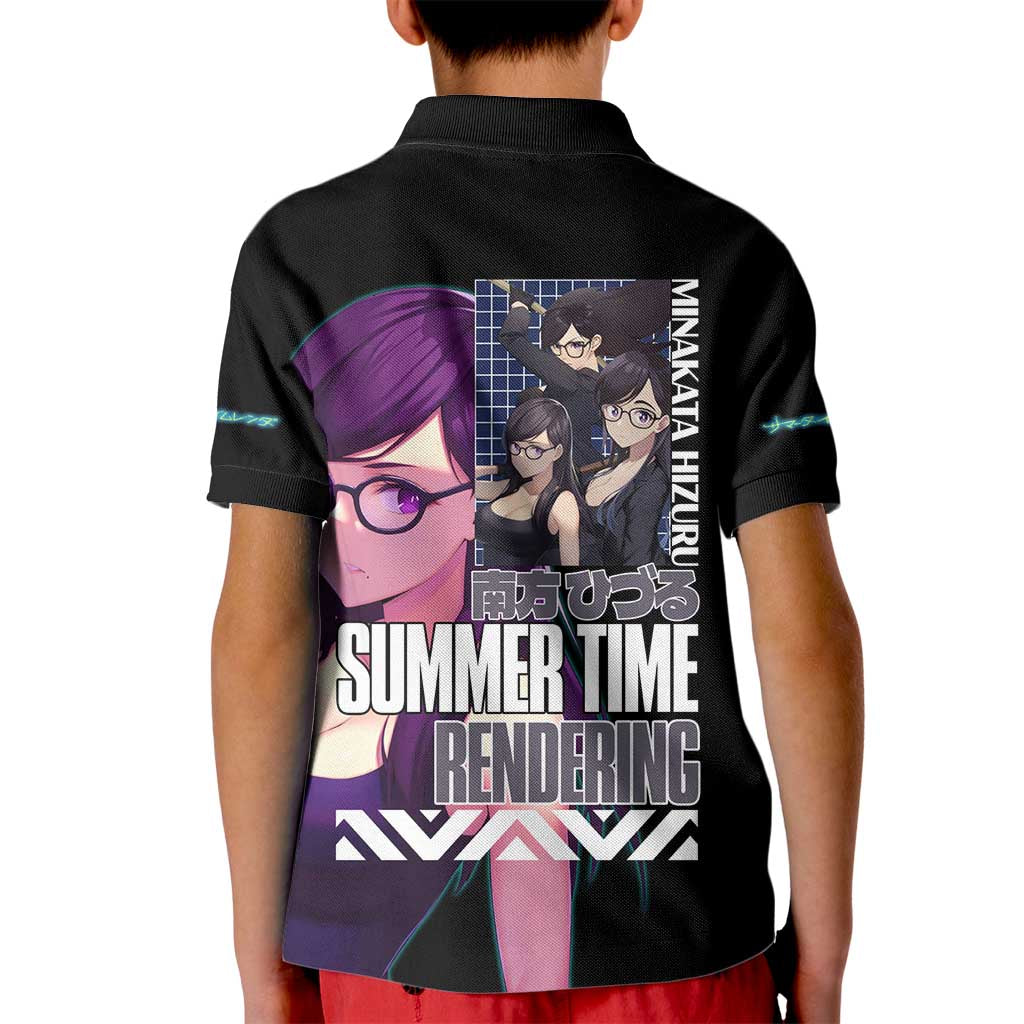 Minakata Hizuru Summer Time Rendering Kid Polo Shirt Japan Anime Style - The Mazicc