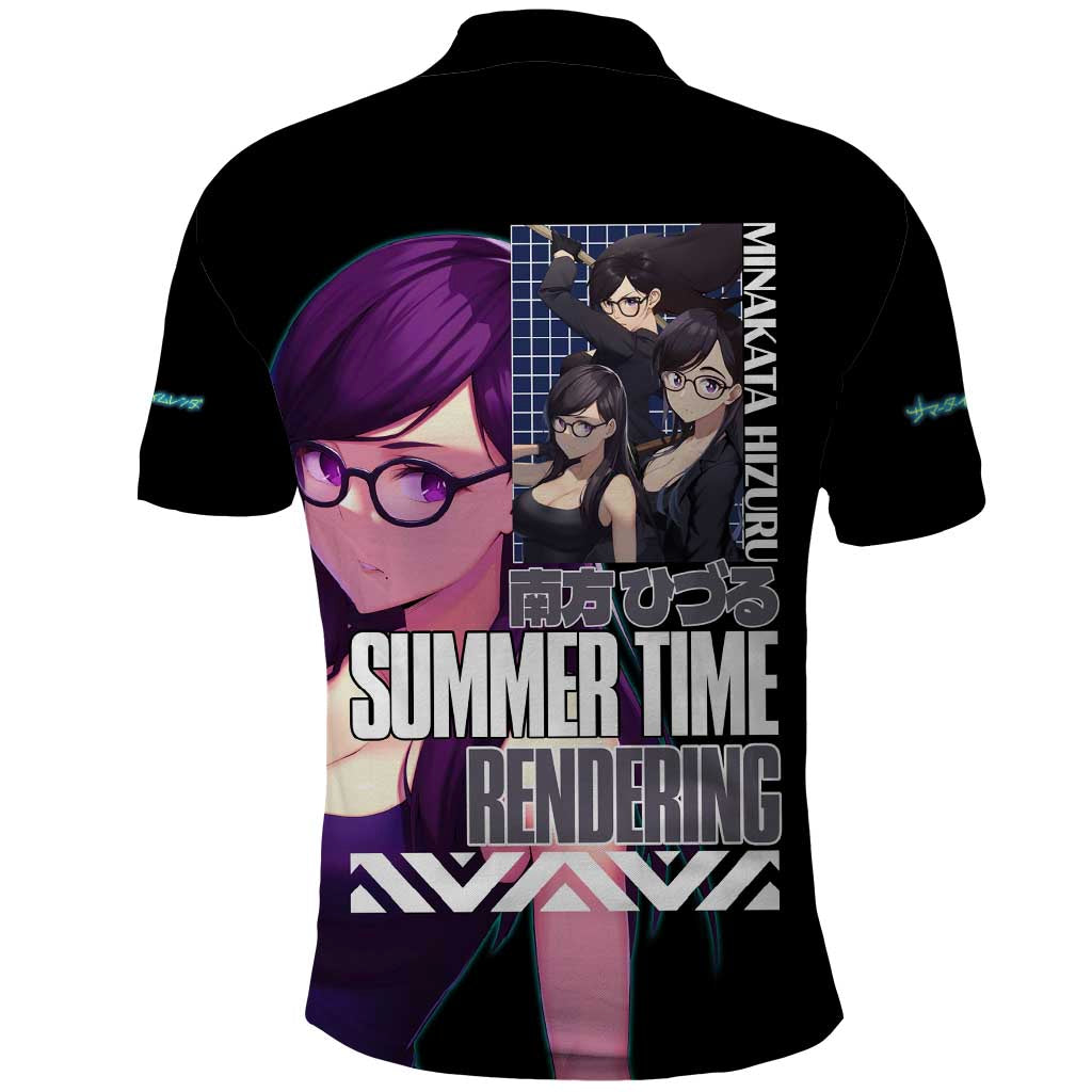 Minakata Hizuru Summer Time Rendering Polo Shirt Japan Anime Style - The Mazicc