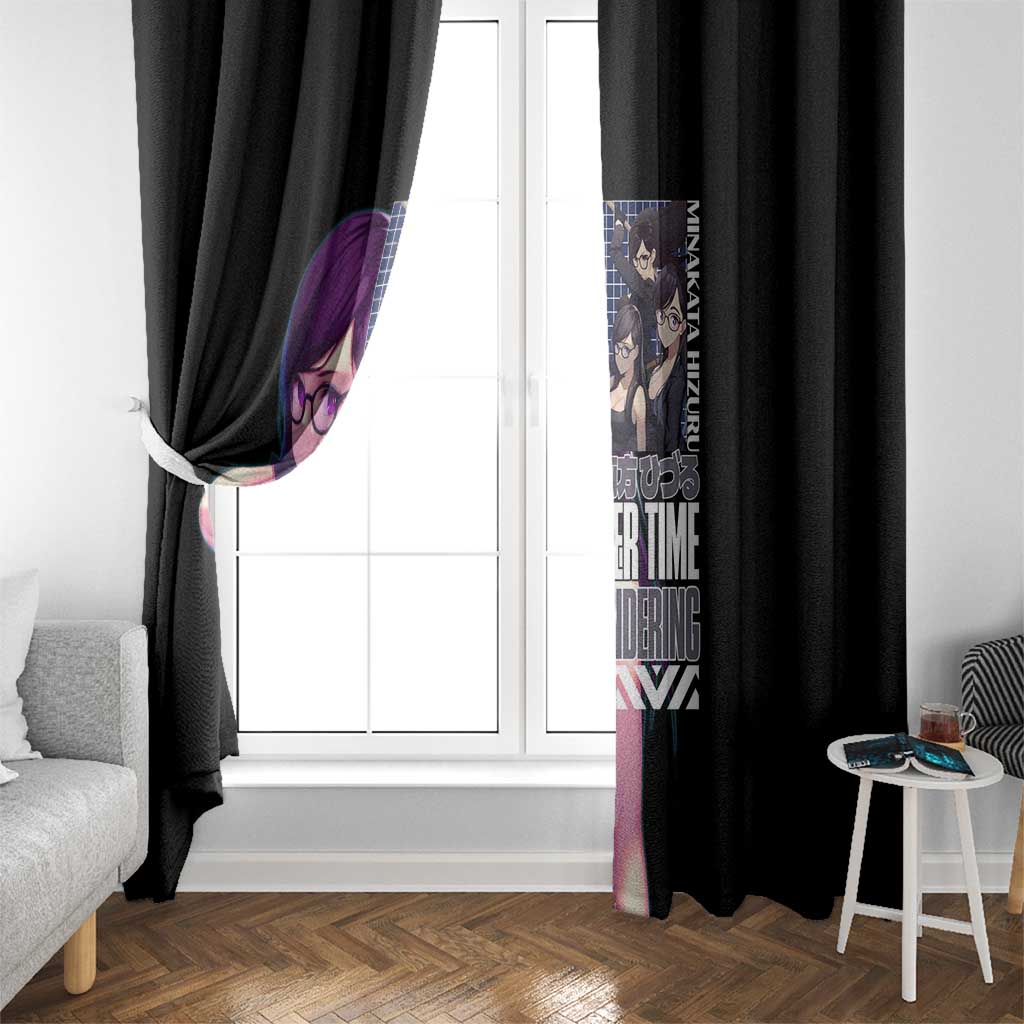 Minakata Hizuru Summer Time Rendering Window Curtain Japan Anime Style - The Mazicc