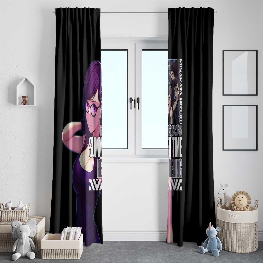 Minakata Hizuru Summer Time Rendering Window Curtain Japan Anime Style - The Mazicc