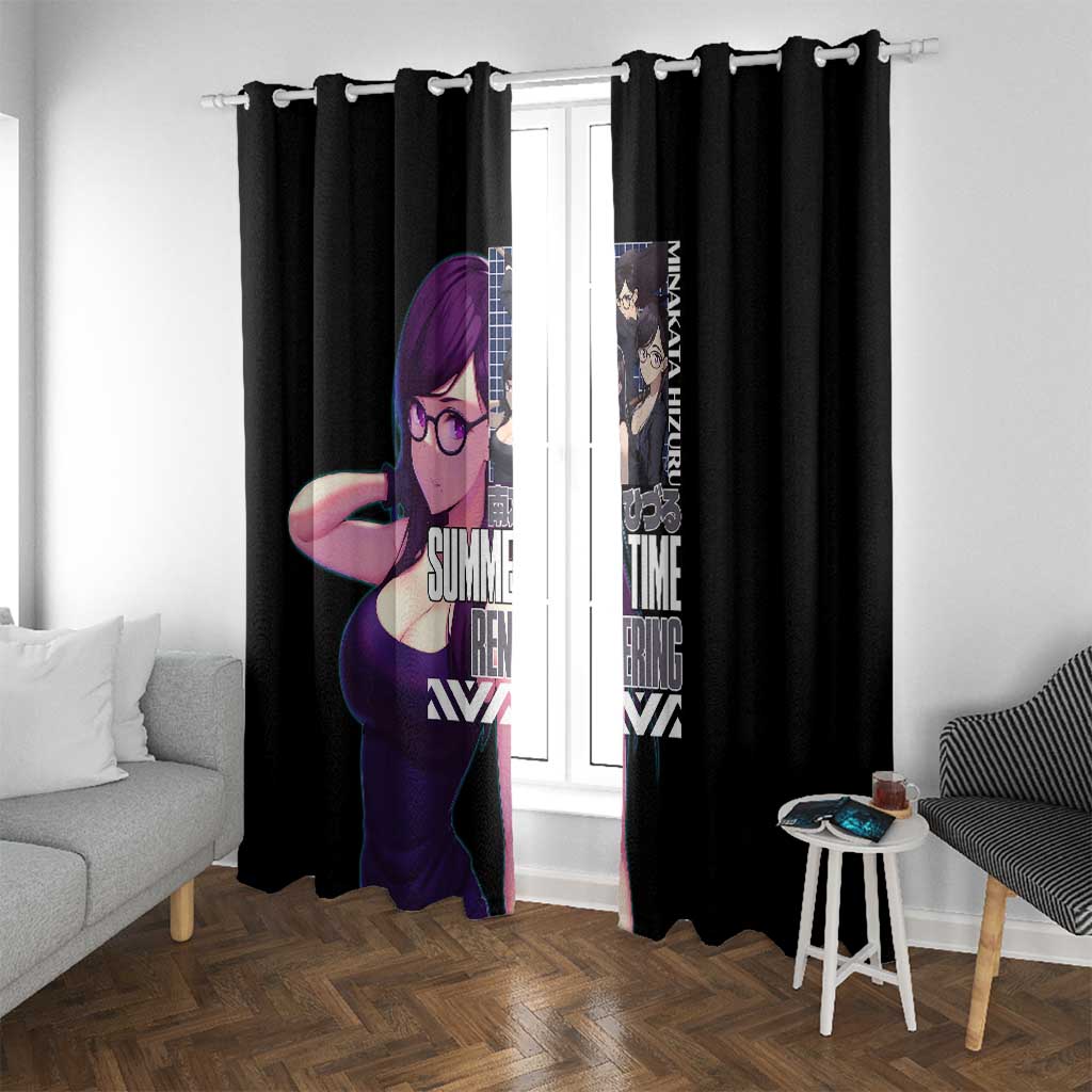 Minakata Hizuru Summer Time Rendering Window Curtain Japan Anime Style - The Mazicc