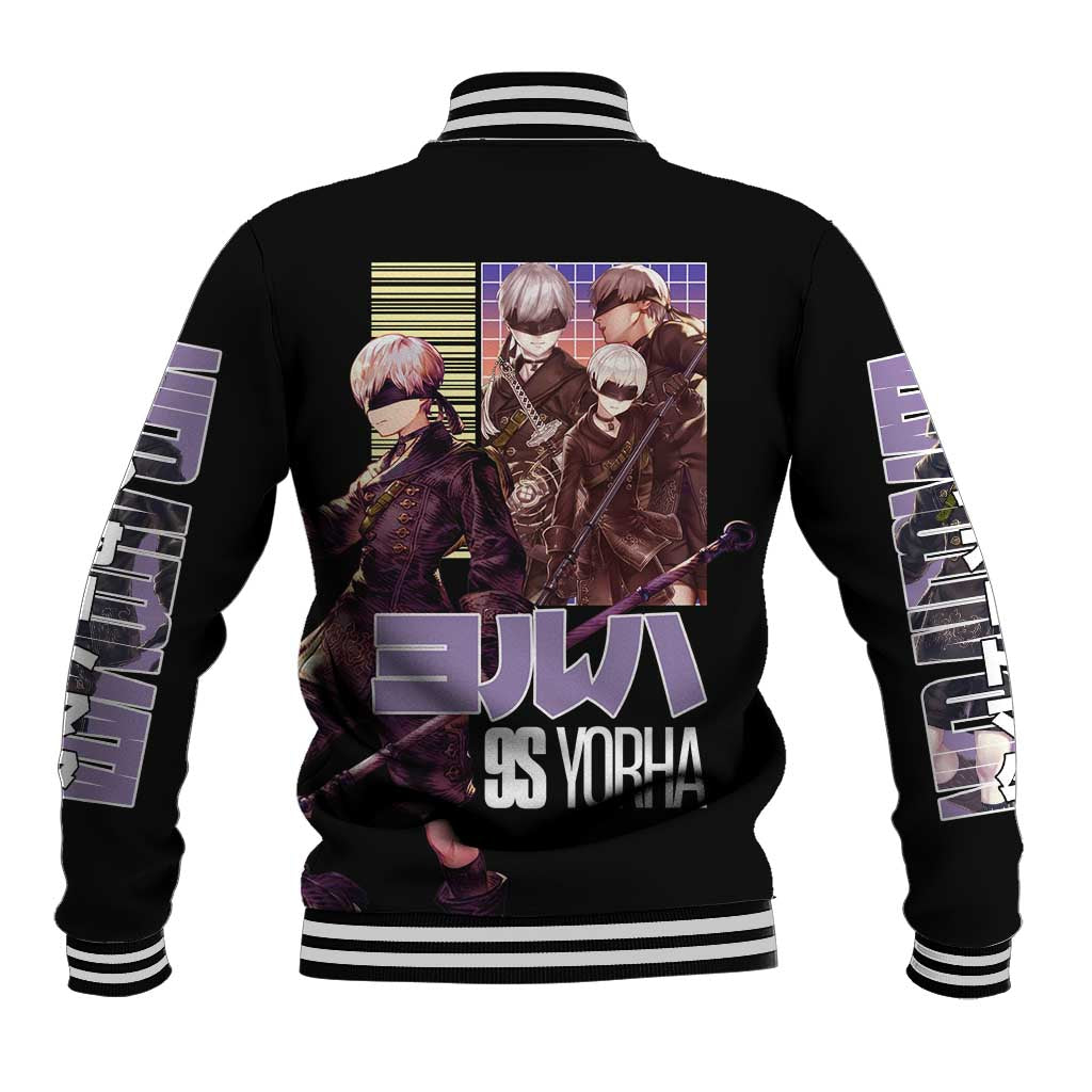 9S Nier Automata Baseball Jacket Japan Anime Style - The Mazicc