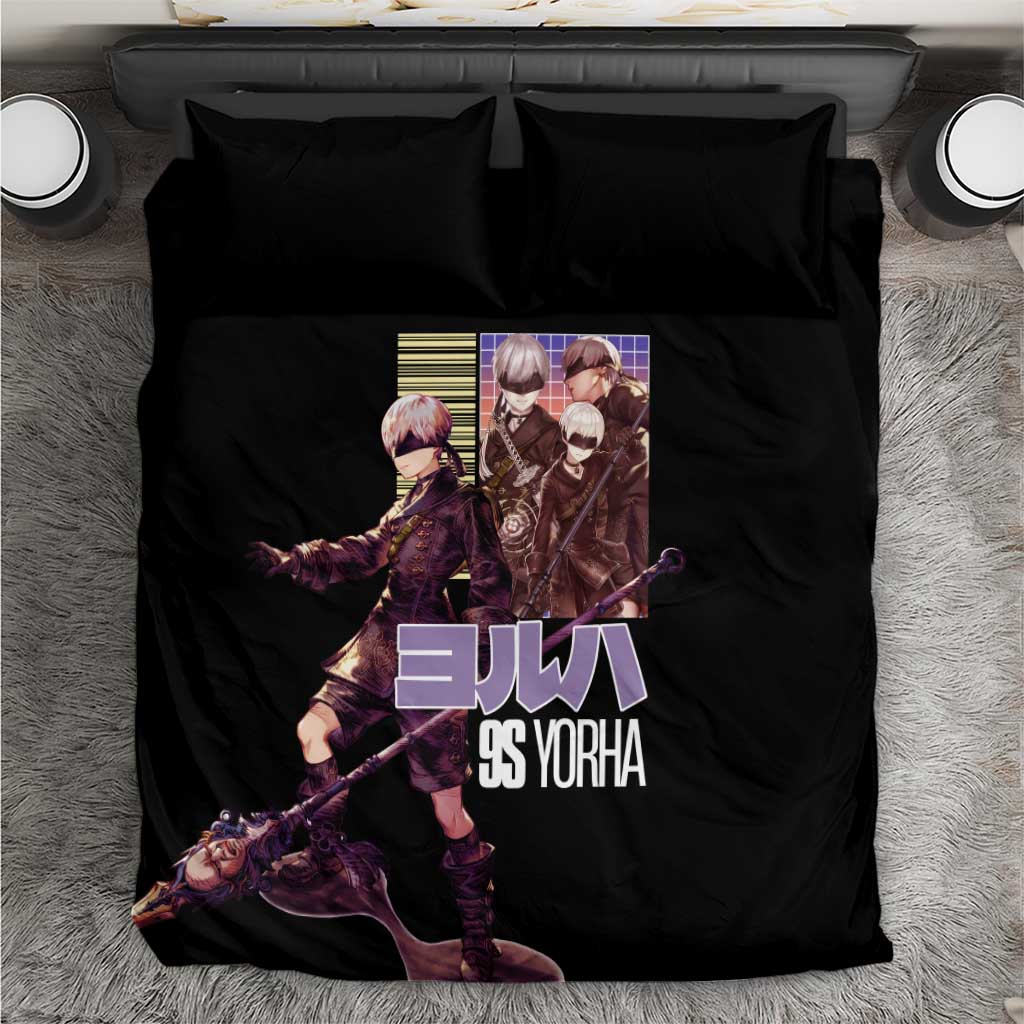 9S Nier Automata Bedding Set Japan Anime Style - The Mazicc