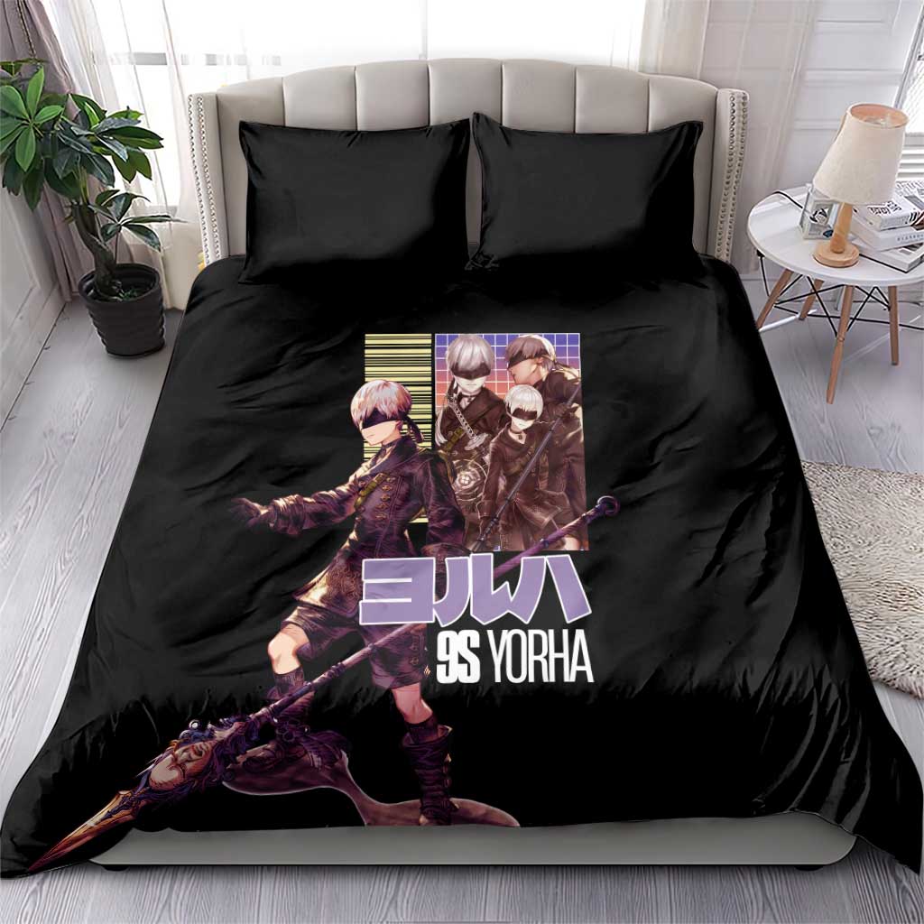 9S Nier Automata Bedding Set Japan Anime Style - The Mazicc