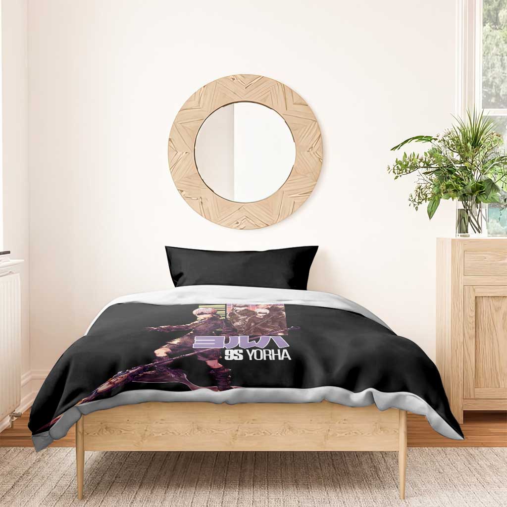 9S Nier Automata Bedding Set Japan Anime Style - The Mazicc