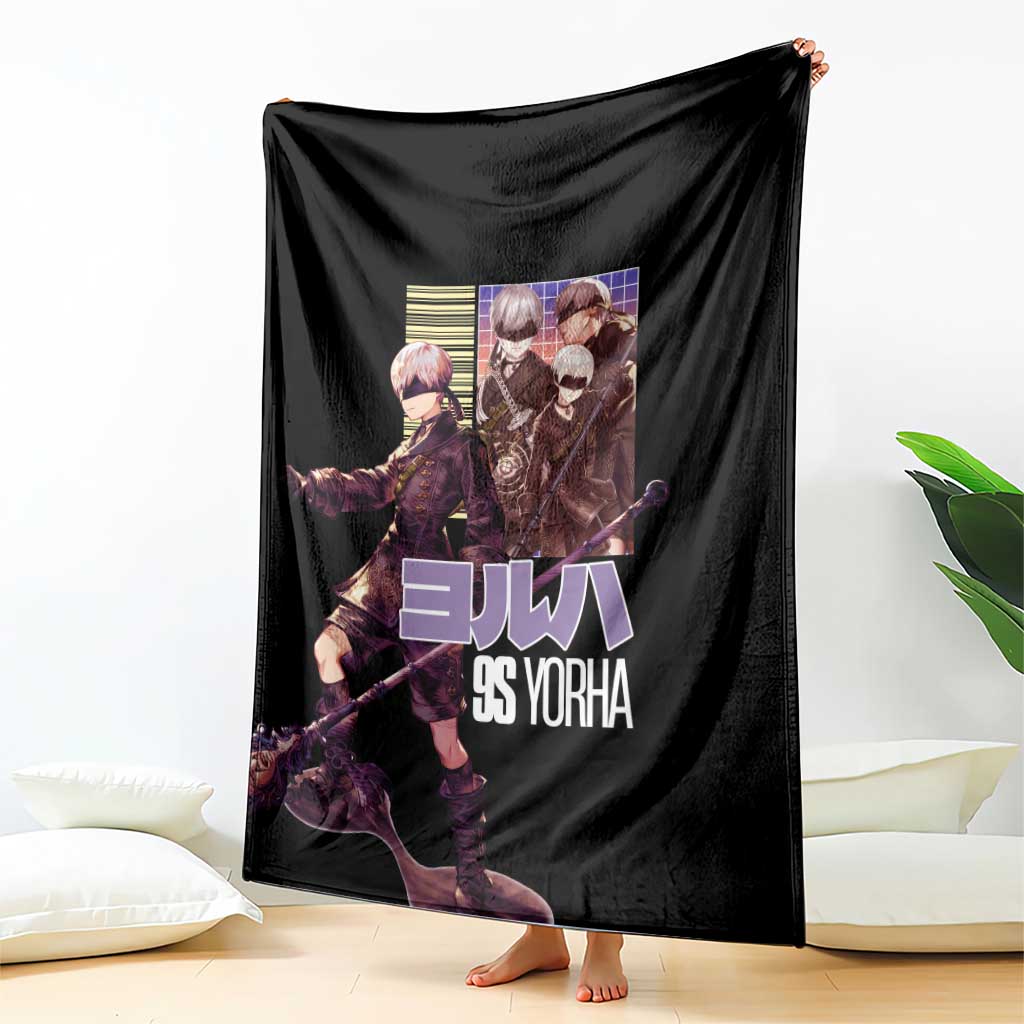 9S Nier Automata Blanket Japan Anime Style - The Mazicc