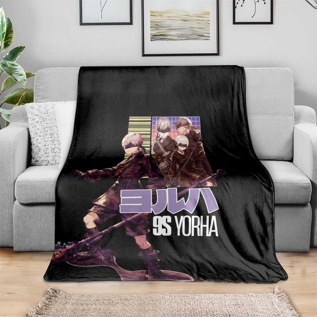 9S Nier Automata Blanket Japan Anime Style - The Mazicc