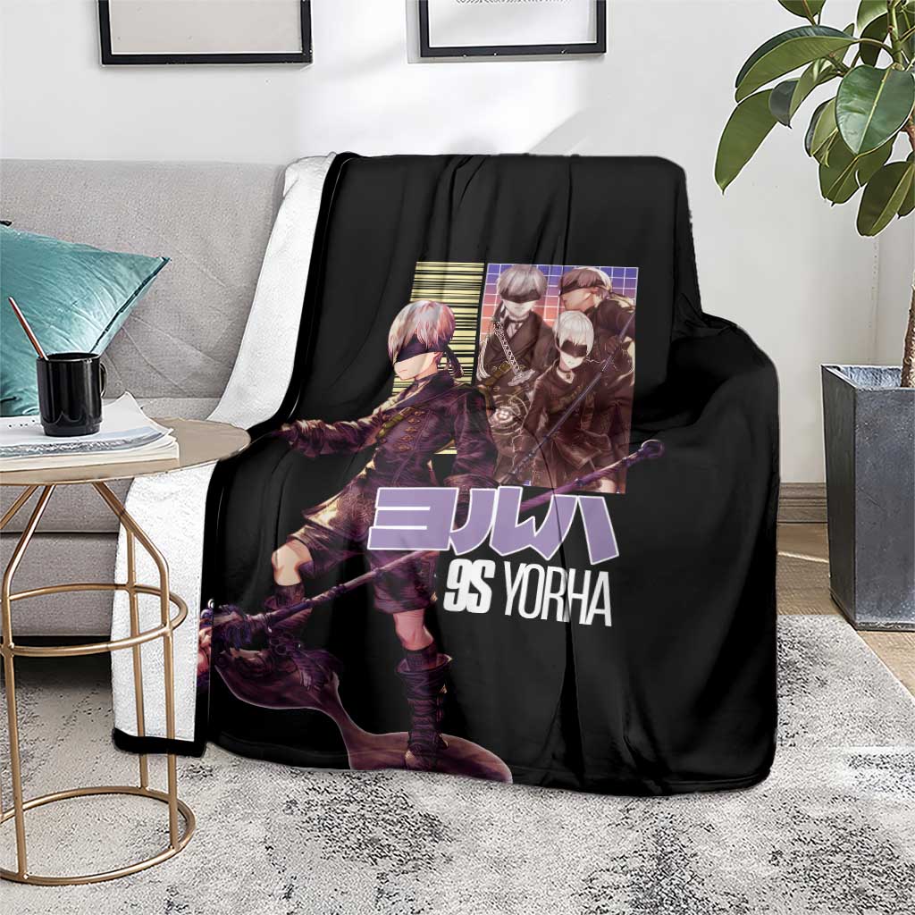 9S Nier Automata Blanket Japan Anime Style - The Mazicc