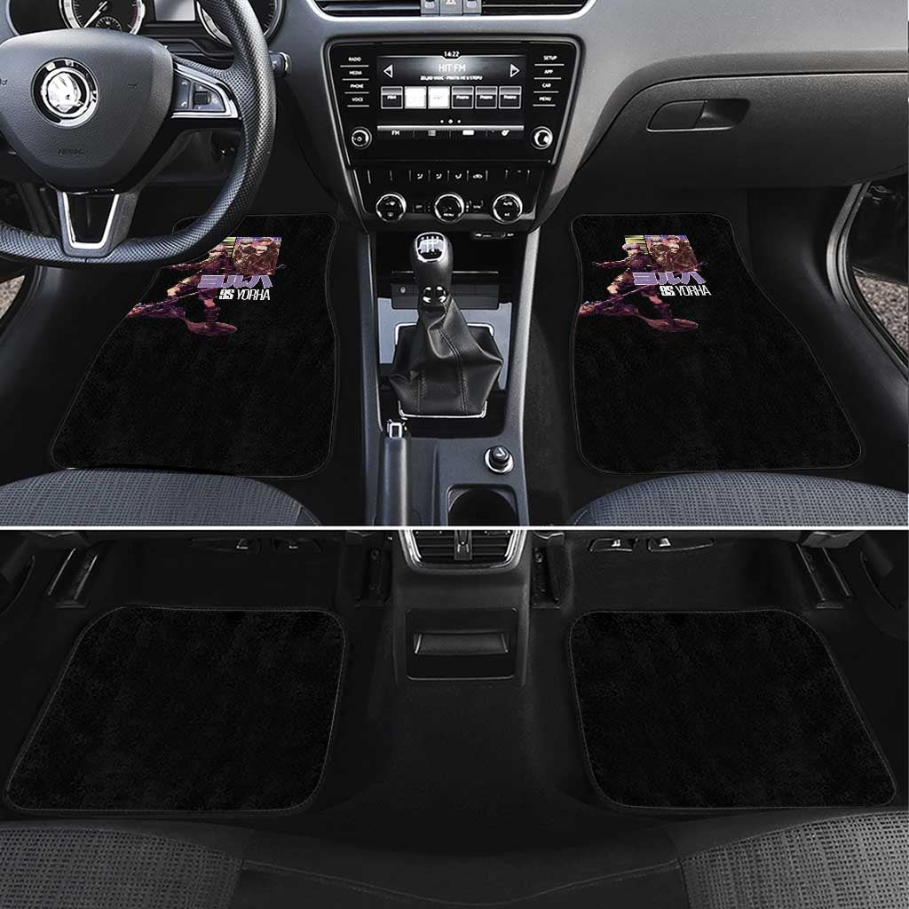 9S Nier Automata Car Mats Japan Anime Style - The Mazicc