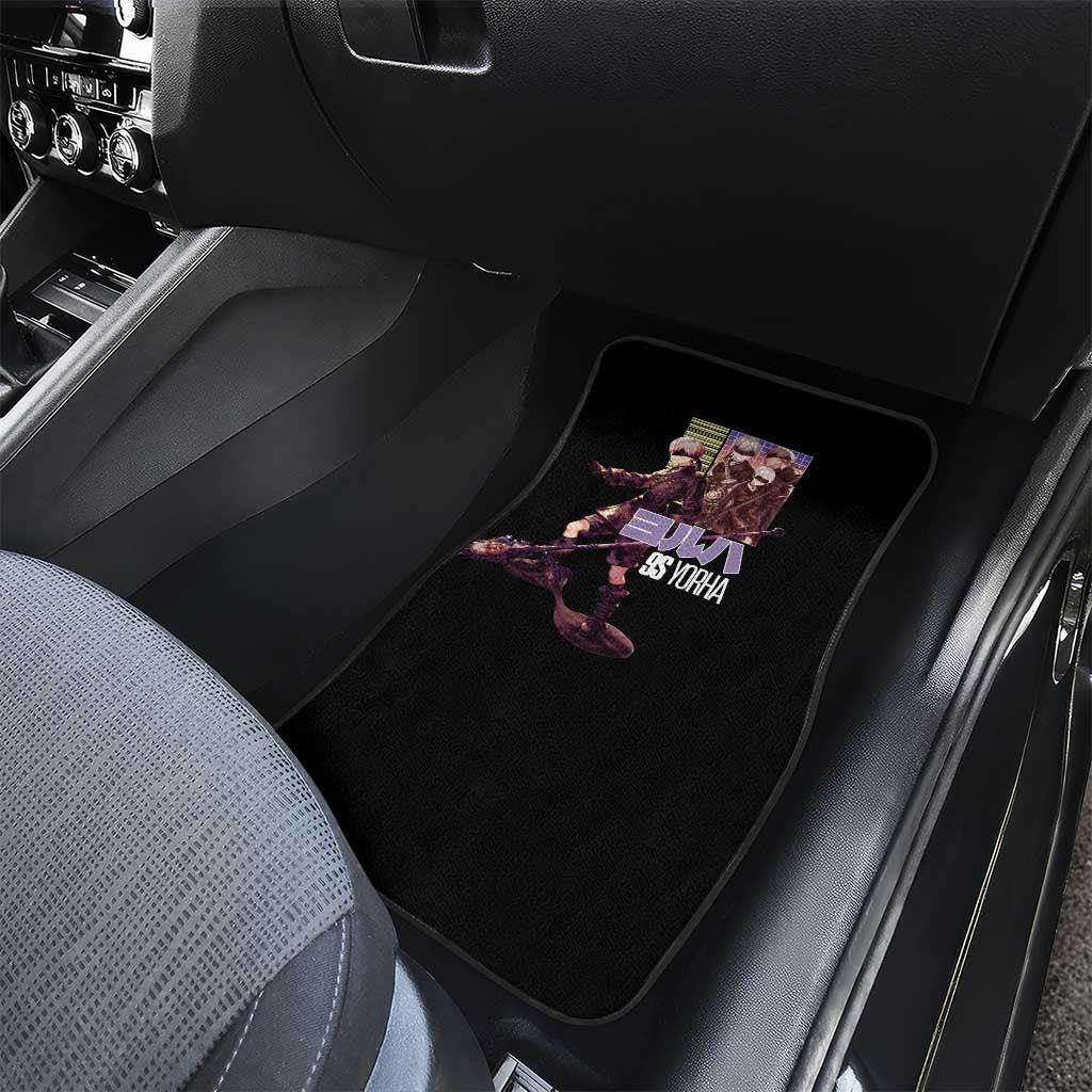 9S Nier Automata Car Mats Japan Anime Style - The Mazicc