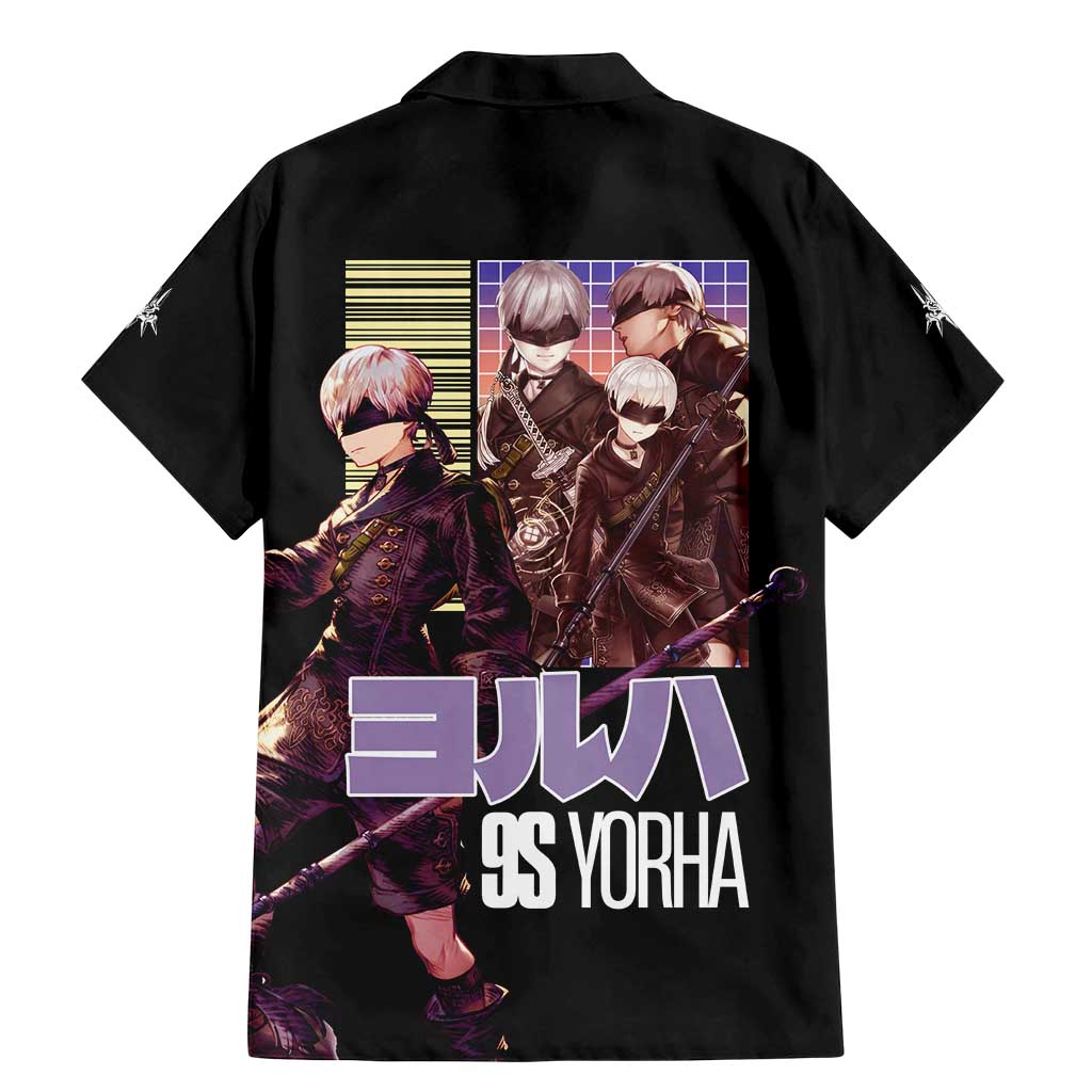 9S Nier Automata Family Matching Mermaid Dress and Hawaiian Shirt Japan Anime Style - The Mazicc