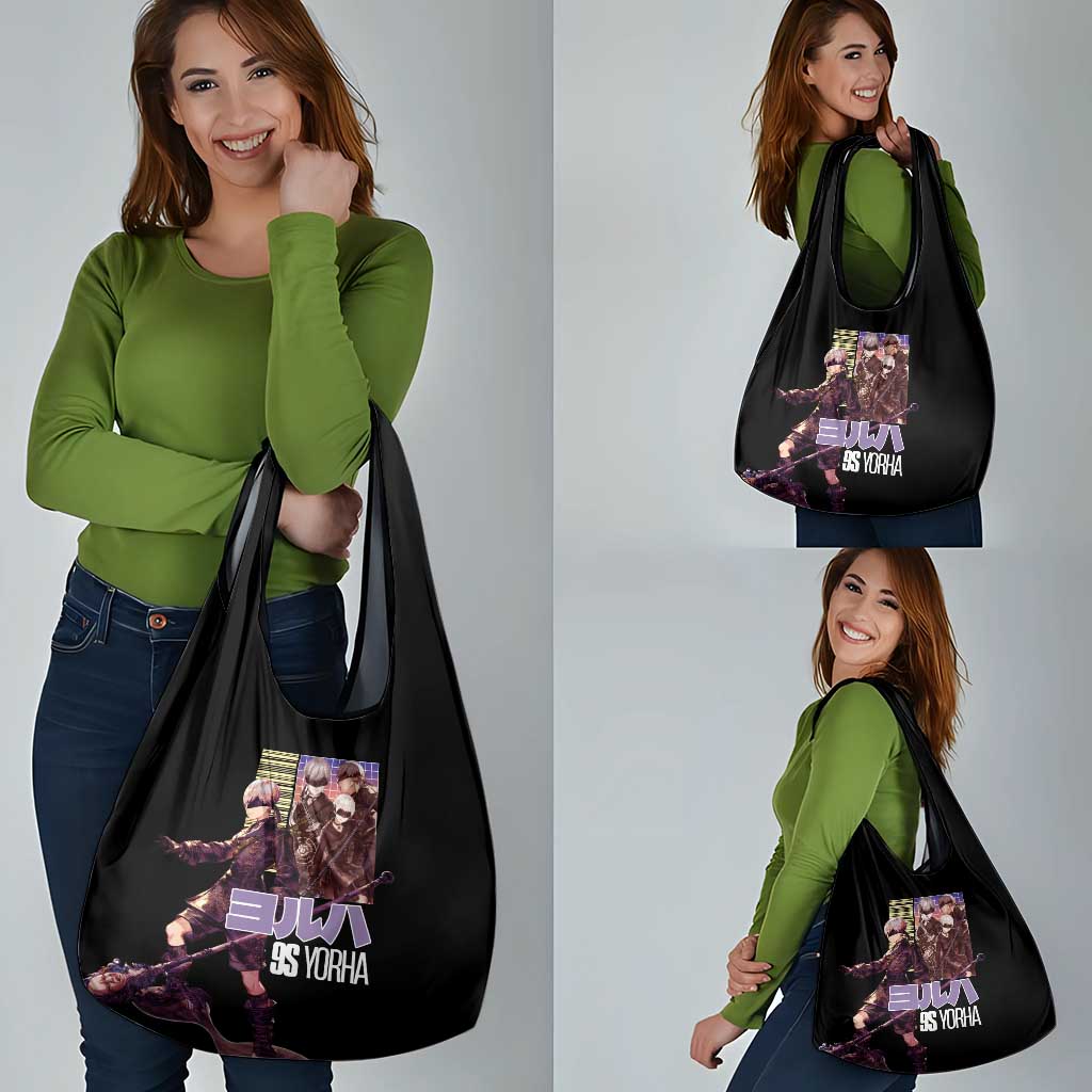 9S Nier Automata Grocery Bag Japan Anime Style - The Mazicc