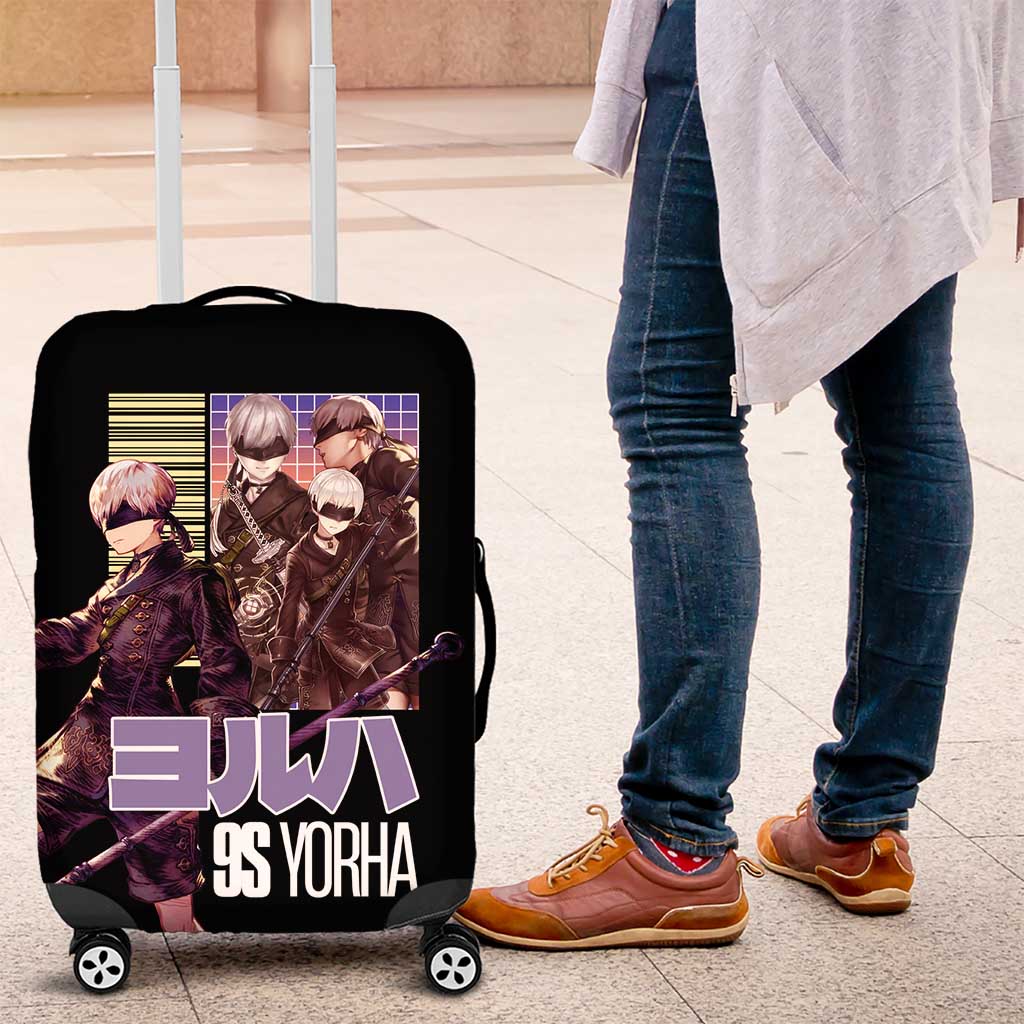 9S Nier Automata Luggage Cover Japan Anime Style - The Mazicc