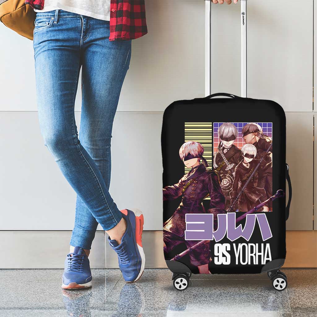 9S Nier Automata Luggage Cover Japan Anime Style - The Mazicc