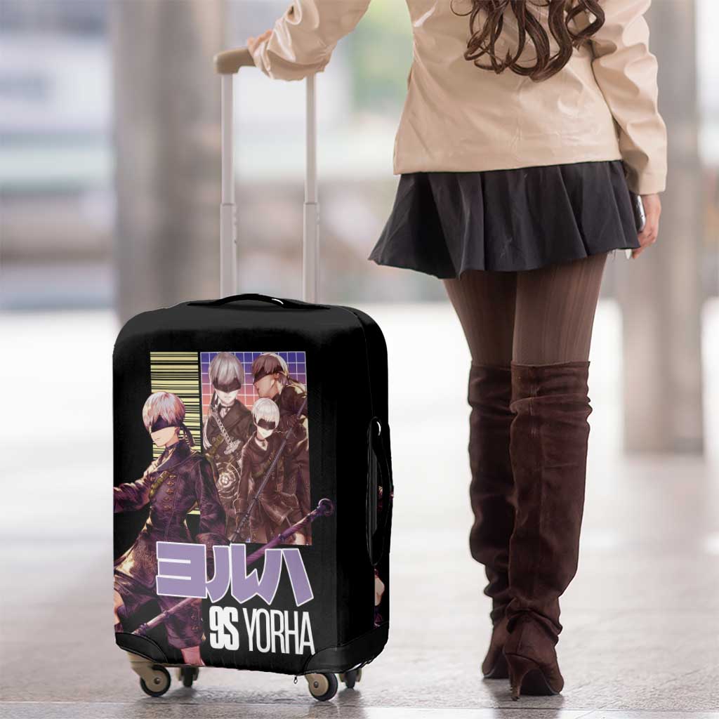 9S Nier Automata Luggage Cover Japan Anime Style - The Mazicc