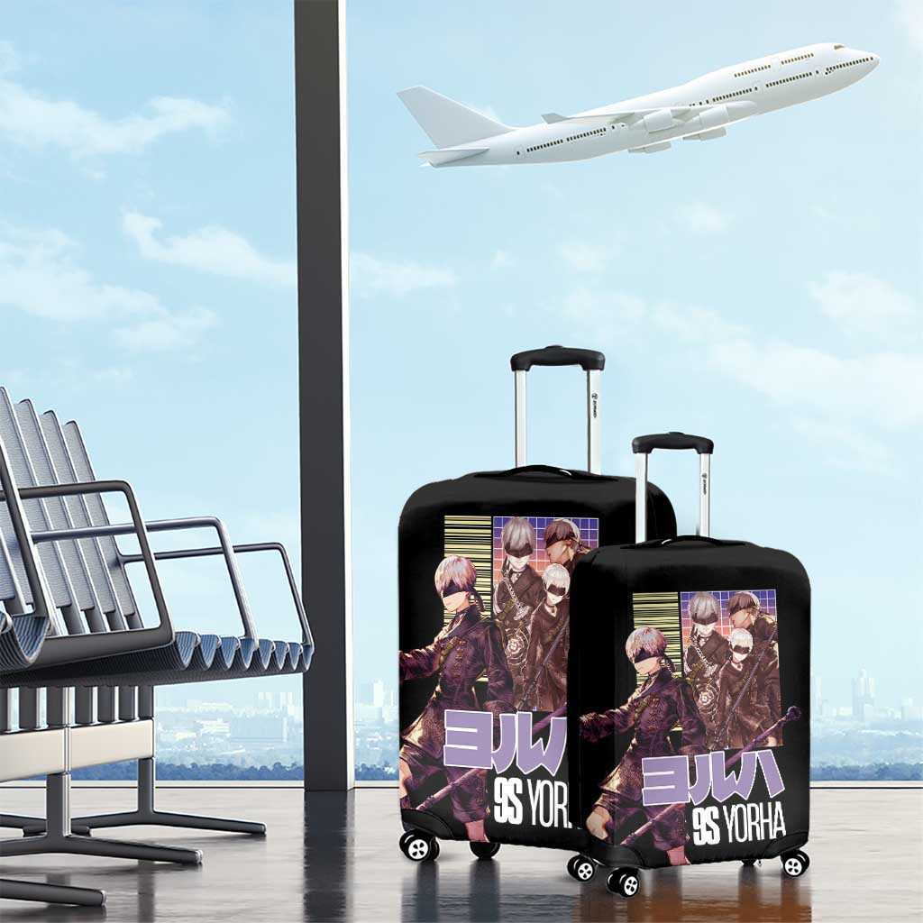 9S Nier Automata Luggage Cover Japan Anime Style - The Mazicc