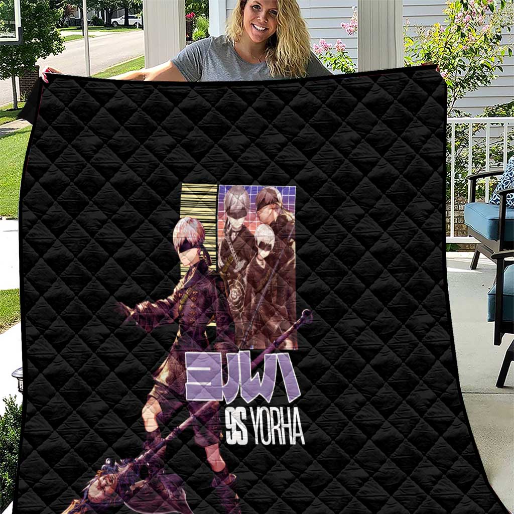 9S Nier Automata Quilt Japan Anime Style - The Mazicc
