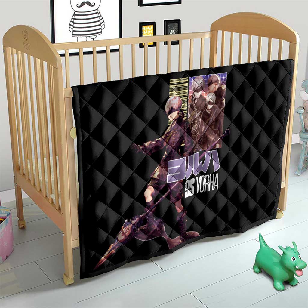 9S Nier Automata Quilt Japan Anime Style - The Mazicc