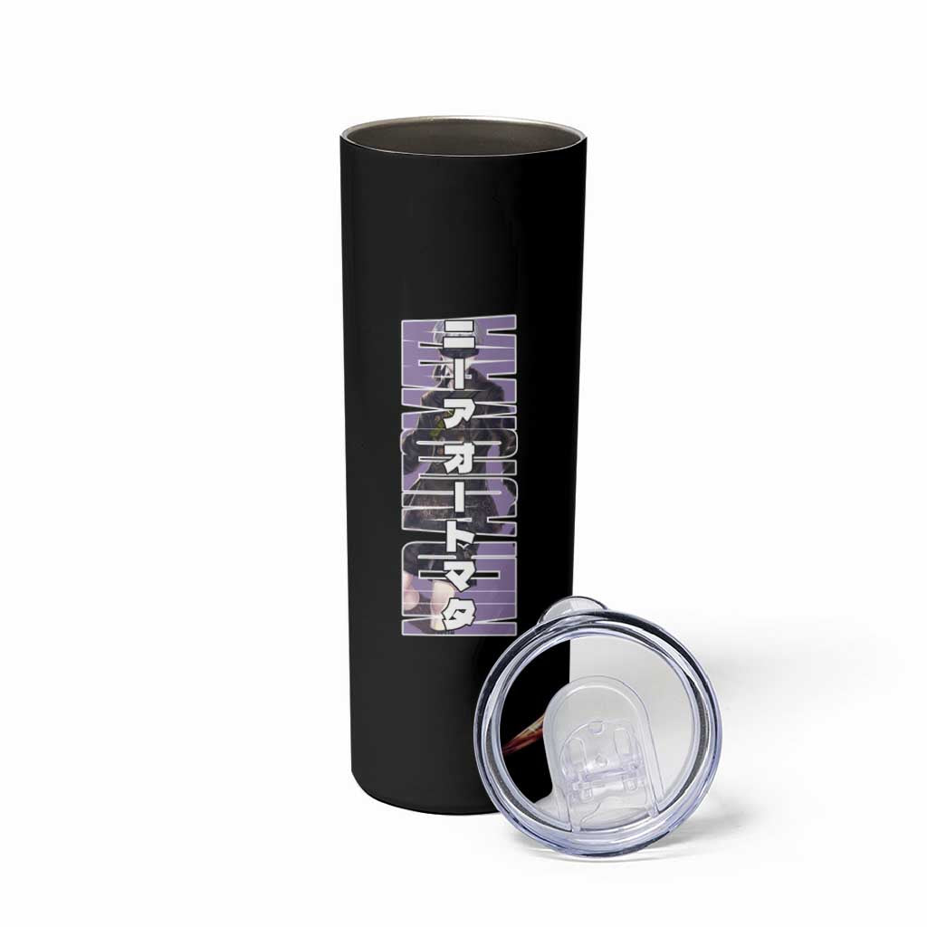 9S Nier Automata Skinny Tumbler Japan Anime Style - The Mazicc