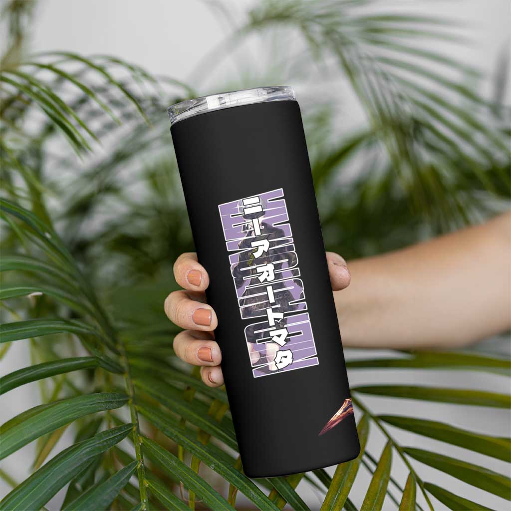 9S Nier Automata Skinny Tumbler Japan Anime Style - The Mazicc