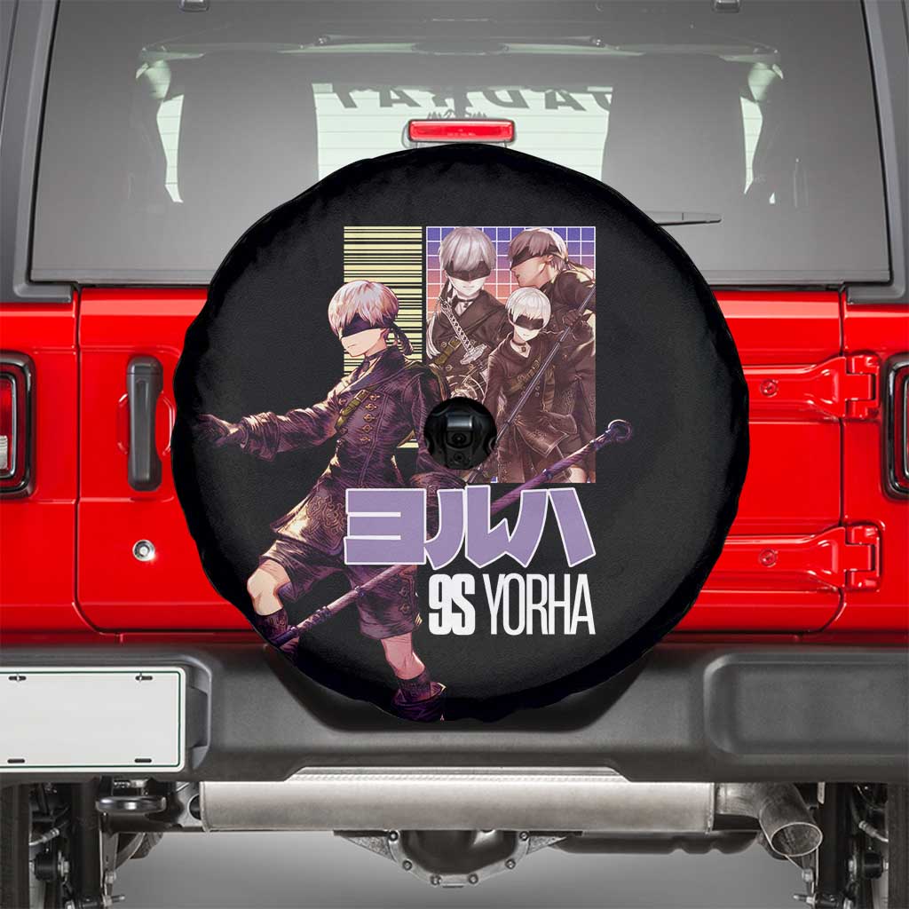 9S Nier Automata Spare Tire Cover Japan Anime Style - The Mazicc