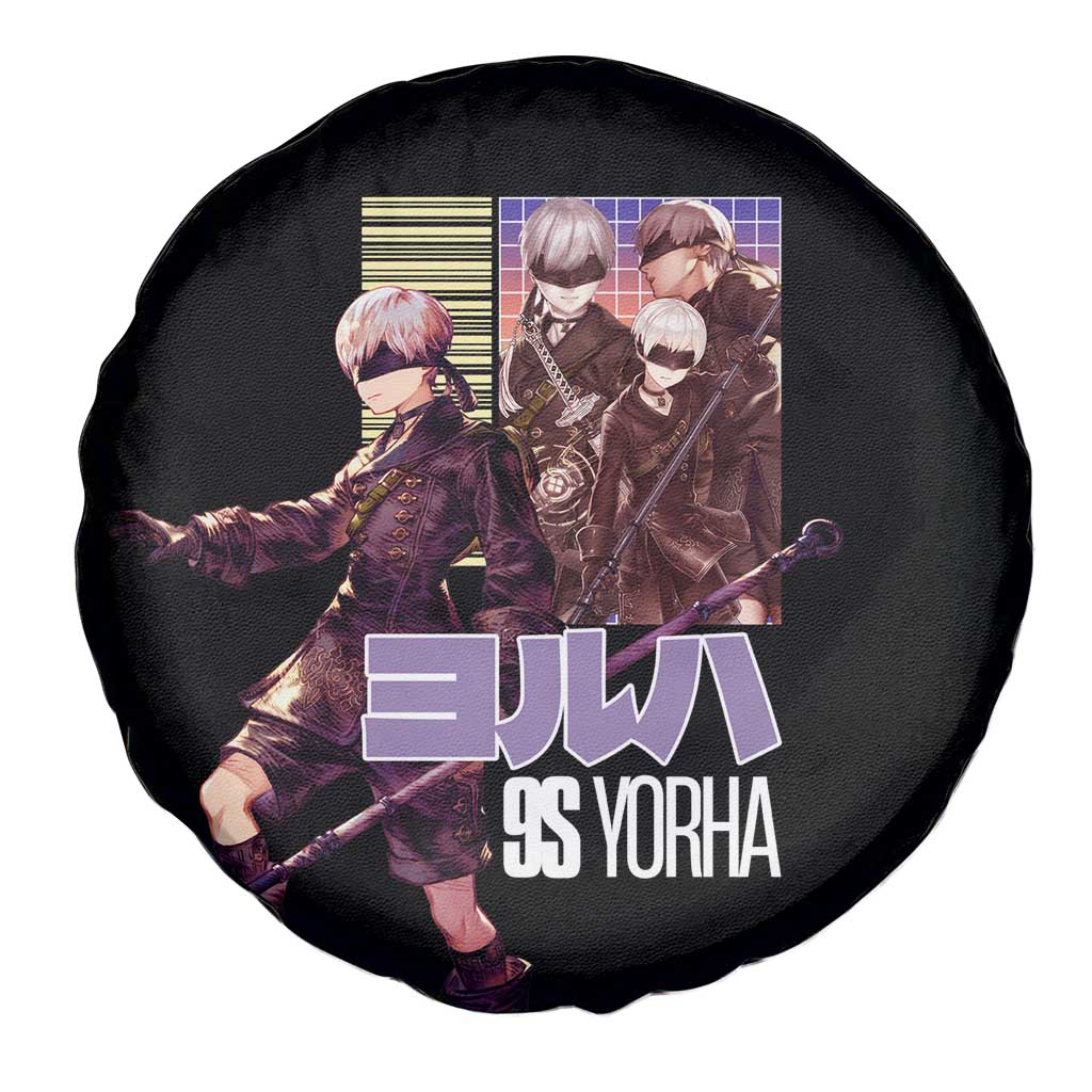 9S Nier Automata Spare Tire Cover Japan Anime Style - The Mazicc