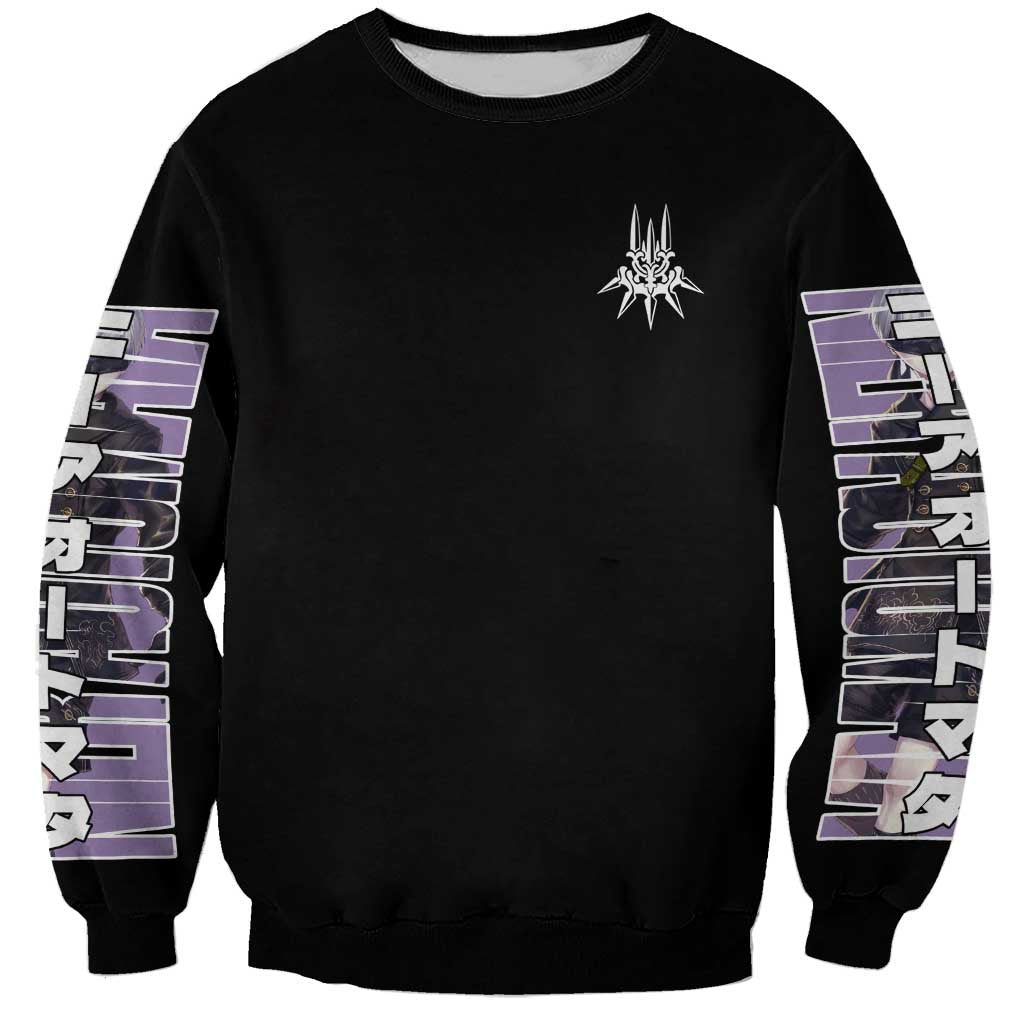 9S Nier Automata Sweatshirt Japan Anime Style - The Mazicc