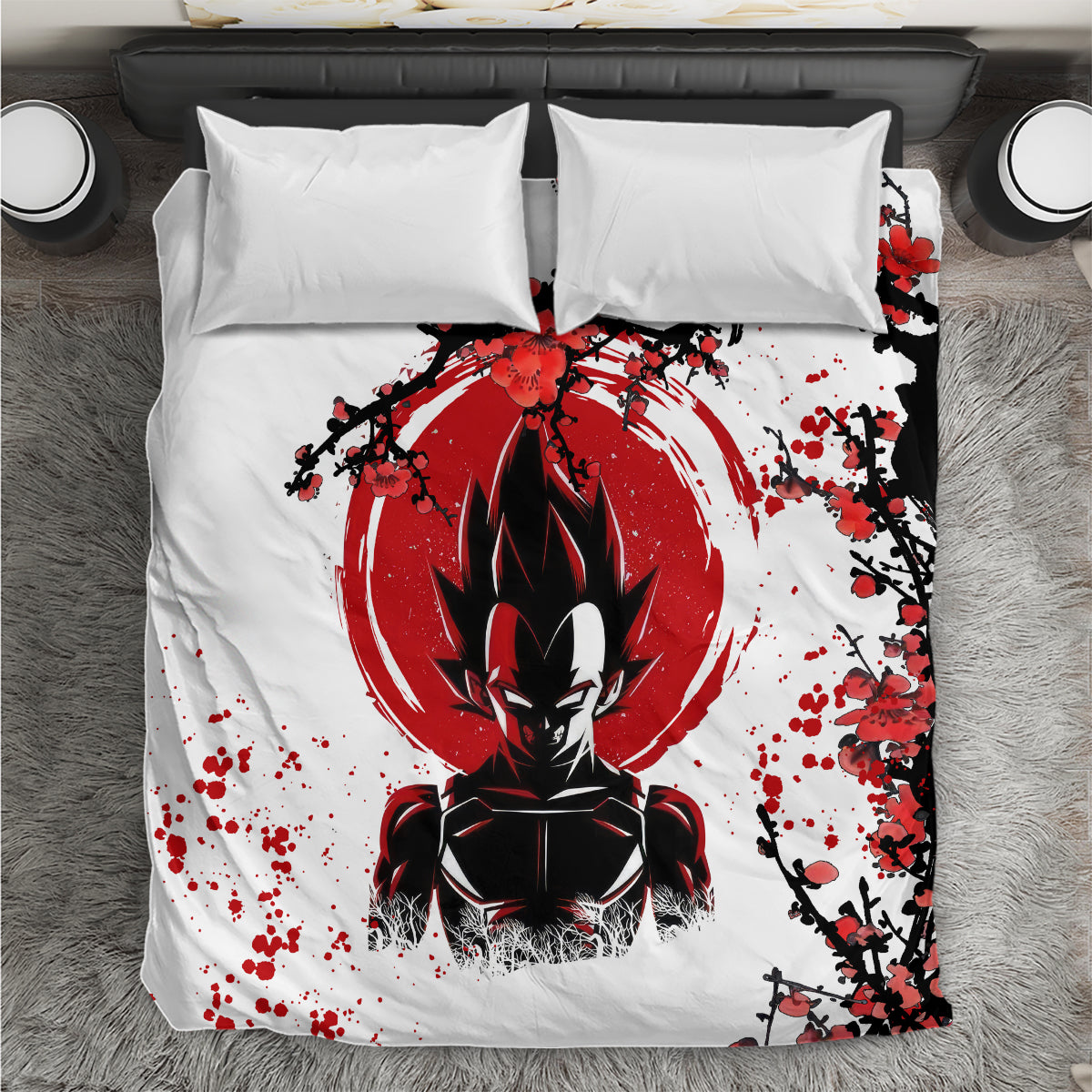 Vegeta Anime Japan Style Bedding Set