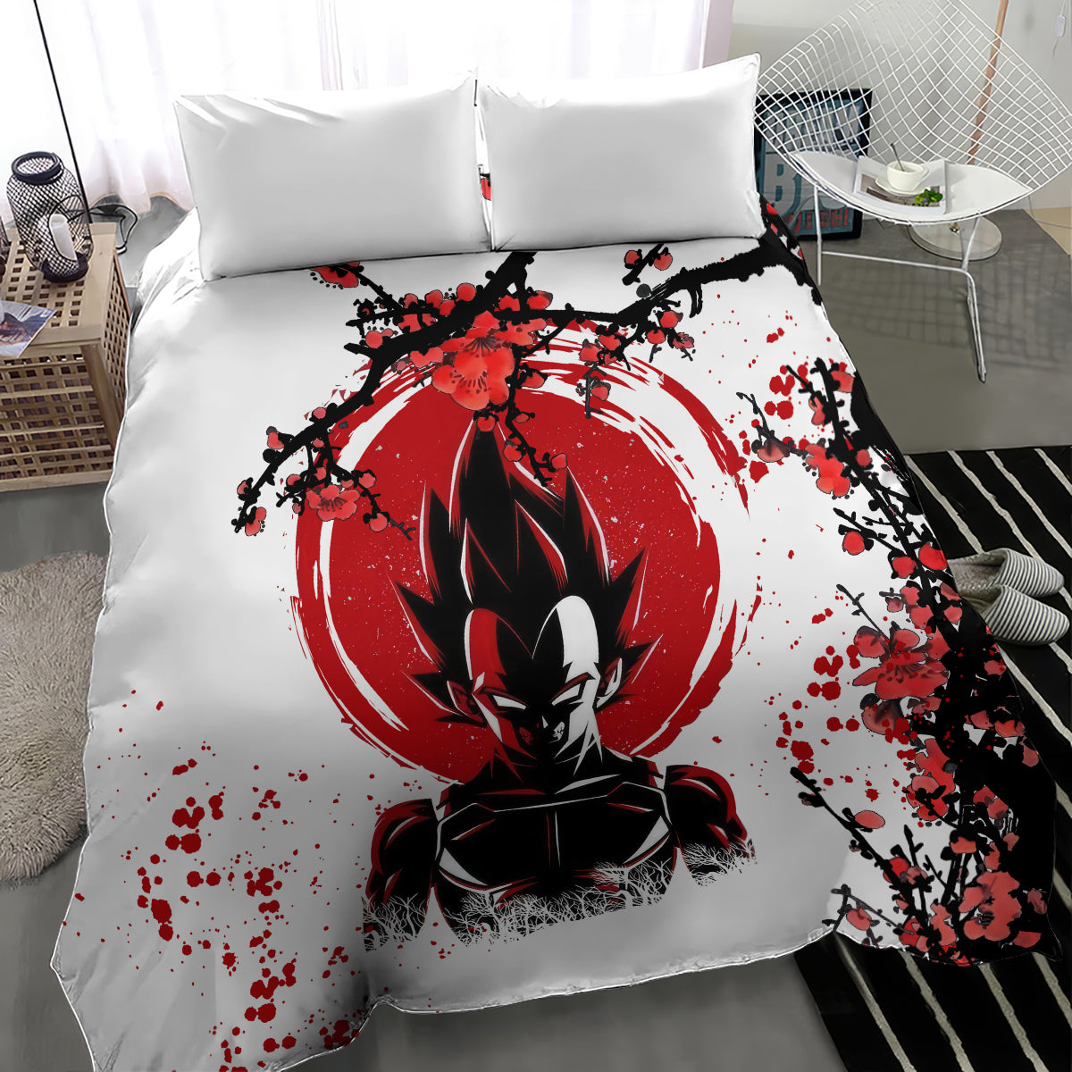 Vegeta Anime Japan Style Bedding Set