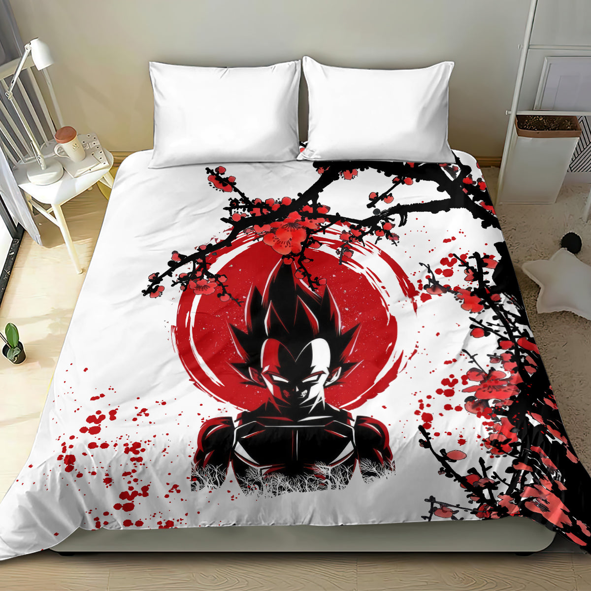 Vegeta Anime Japan Style Bedding Set