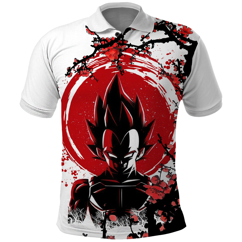 Vegeta Anime Japan Style Polo Shirt