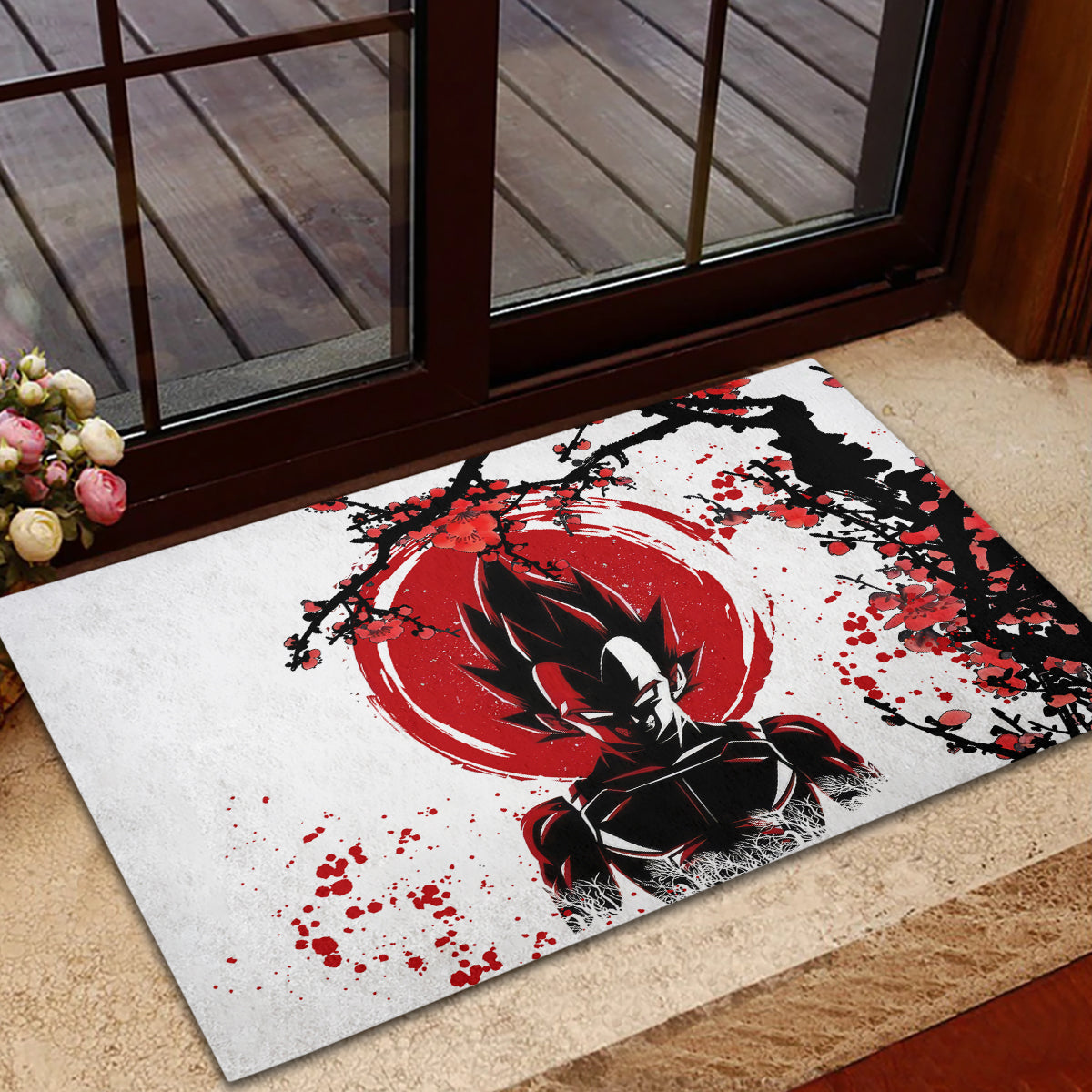 Vegeta Anime Japan Style Rubber Doormat