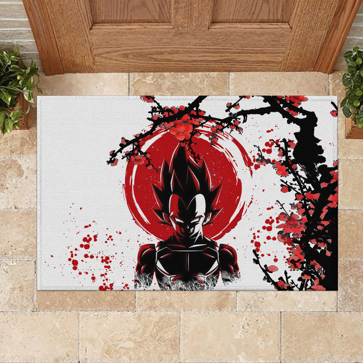 Vegeta Anime Japan Style Rubber Doormat
