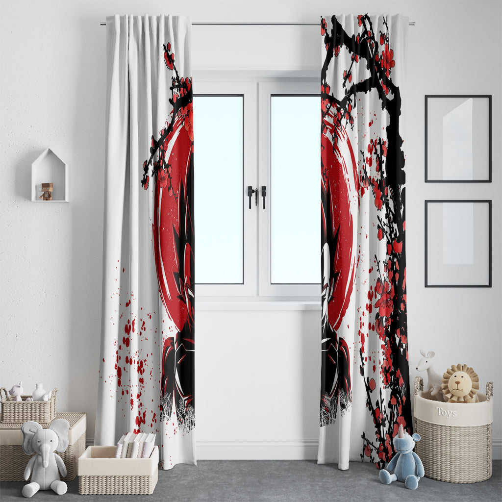 Vegeta Anime Japan Style Window Curtain