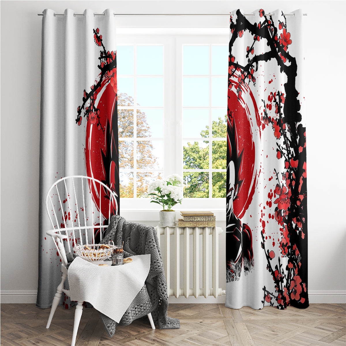 Vegeta Anime Japan Style Window Curtain