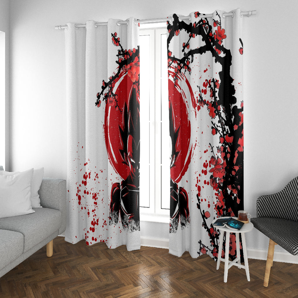 Vegeta Anime Japan Style Window Curtain